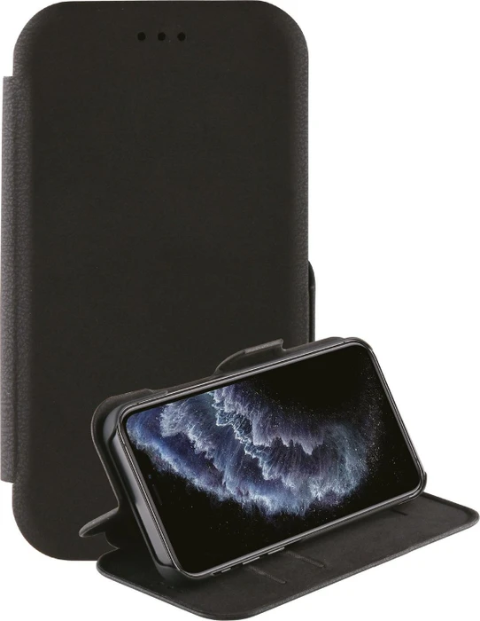 Vivanco Casual Wallet für Apple iPhone 12/12 Pro schwarz