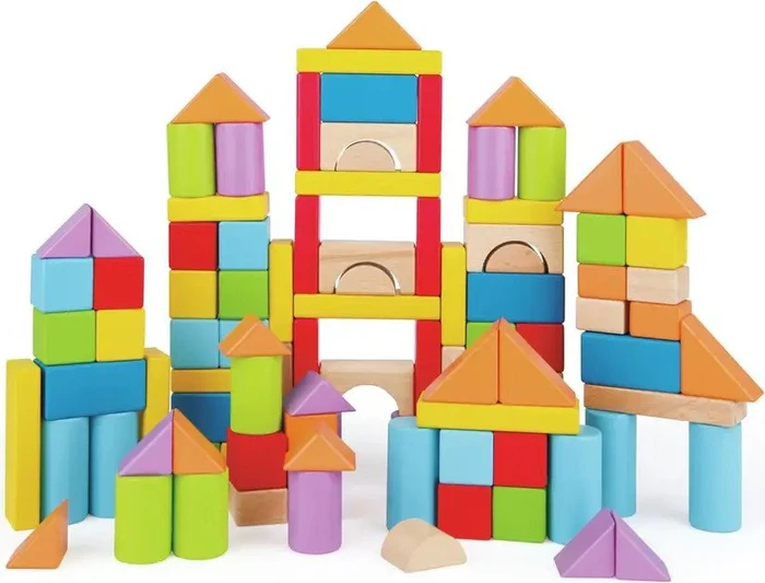 Hape Wunderbare Holzbausteine, 101-tlg. (E8247)