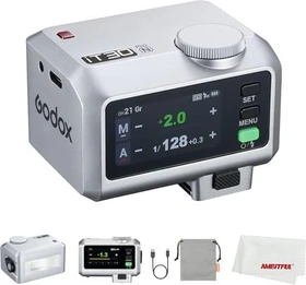 Godox iT30Pro N Mini Blitz für Nikon silber