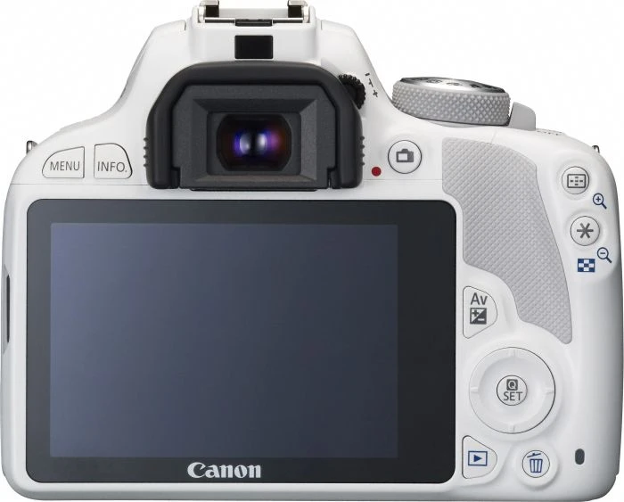 Canon EOS 100D weiß mit Objektiv EF-S 18-55mm 3.5-5.6 IS STM