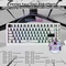 Attack Shark X82PRO HE Magnetic 75% inkl. Spiralkabel, Comic, LEDs RGB, Outemu White Jade Magnetic, USB/Bluetooth, US Vorschaubild