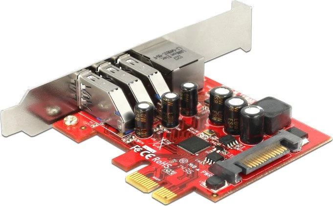 DeLOCK RJ-45, PCIe 2.0 x1