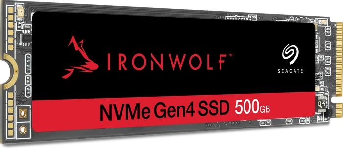 Seagate IronWolf 525 - 0.7DWPD NAS SSD +Rescue 500GB, M.2 2280 / M-Key / PCIe 4.0 x4