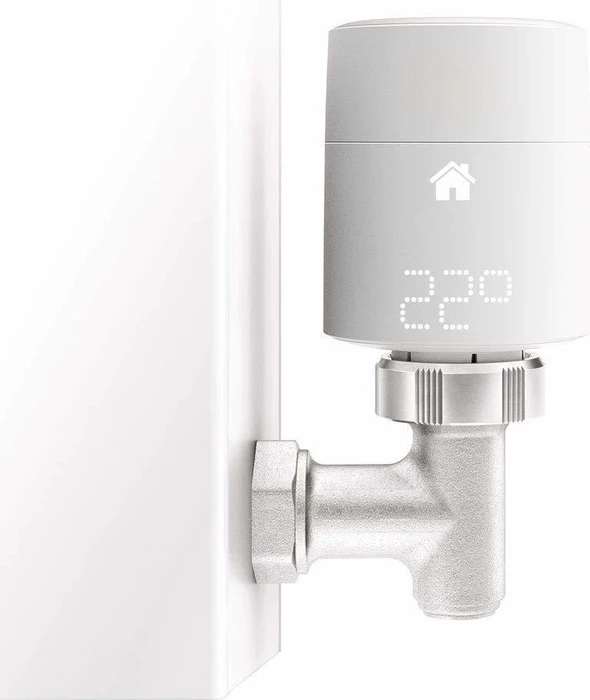 tado Smartes Funk-Heizkörperthermostat, vertikale Montage, Heizungssteuerung