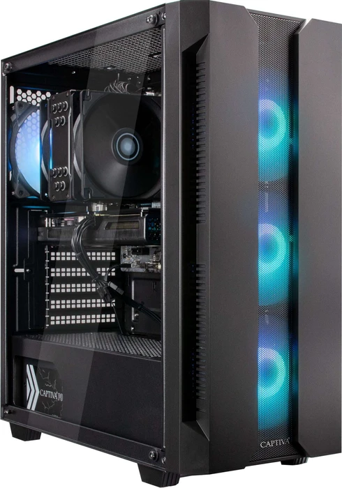 Captiva Highend Gaming R72-397, Ryzen 7 5800X3D, 32GB RAM, 1TB SSD, GeForce RTX 4070 Ti, Windows 11 Home