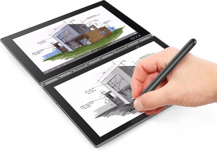 Lenovo Yoga Book Android YB1-X90F, grau, 64GB