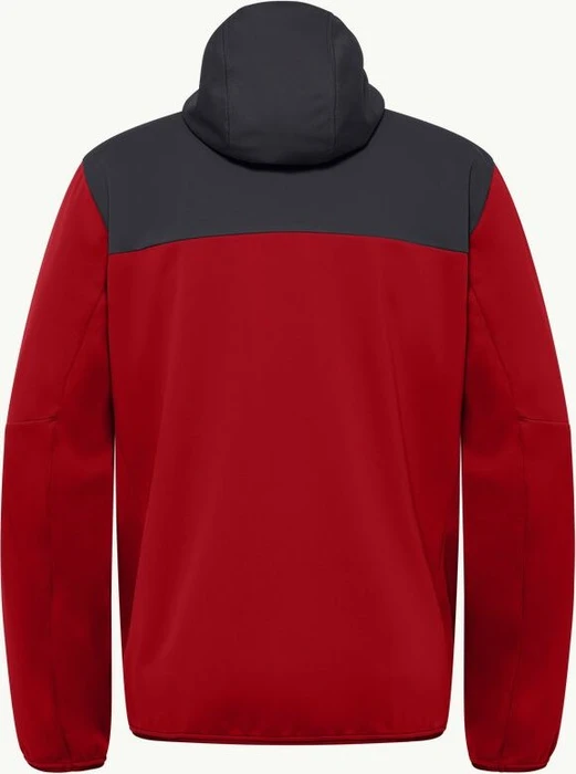 Jack Wolfskin Feldberg Hoody Funktionsjacke adrenaline red (Herren)