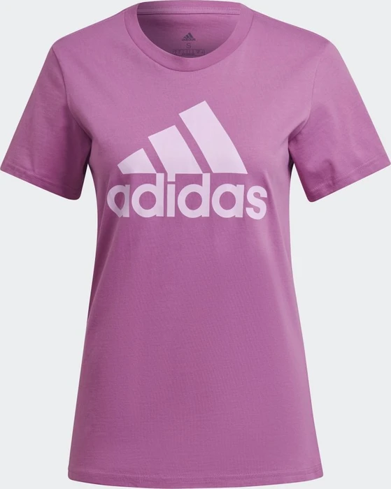 adidas Loungewear Essentials Logo T-Shirt kurzarm semi pulse lilac/bliss lilac (Damen)