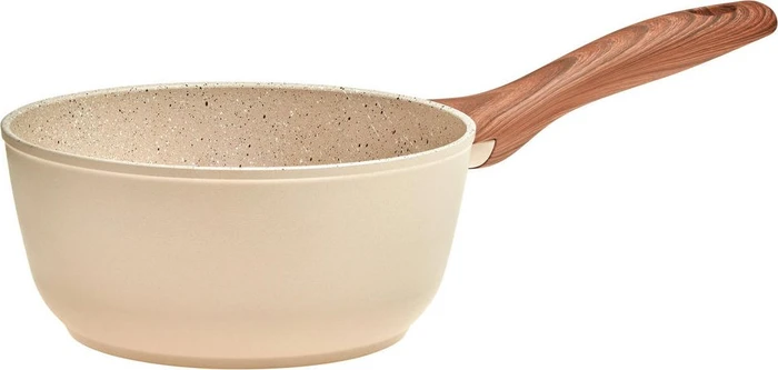 Sambonet Rock'n' Aluminium-Antihaft Stielkasserolle hoch Rose 18cm 1.7l rose