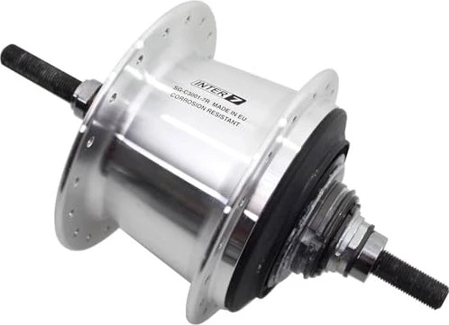 Shimano Nexus 7-Gang 36-Loch Getriebenabe silber
