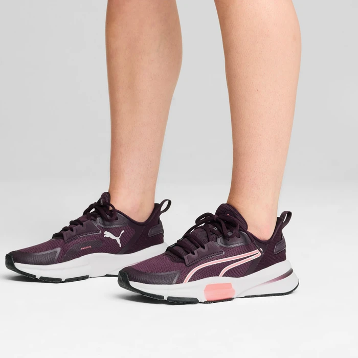 Puma PWRFrame TR 3 midnight plum/vapor gray/sunset glow (Damen)