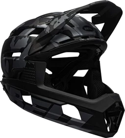 Bell Super Air R MIPS Fullface-Helm matte/gloss black camo