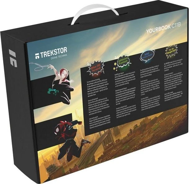 TrekStor Yourbook C11B-CO Spider-Man Limited Edition, Celeron N3350, 4GB RAM, 64GB Flash, DE