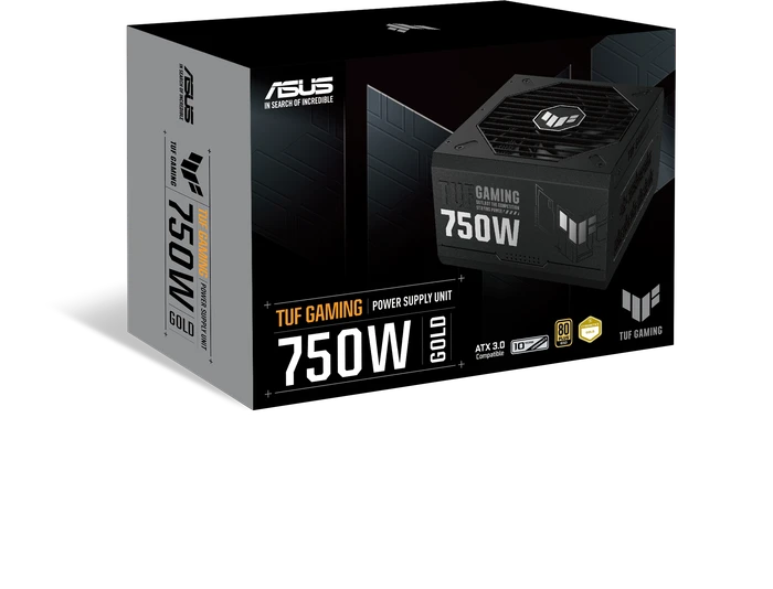 ASUS TUF Gaming Gold, TUF-GAMING-750G, 750W, ATX 3.1