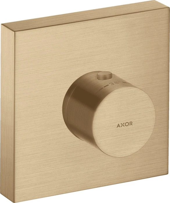 Hansgrohe Axor ShowerSolutions Thermostatmodul 120/120 brushed bronze