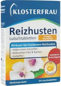 Klosterfrau Reizhusten Lutschtabletten zuckerfrei, 24 Stück