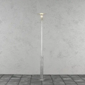 Konstsmide Mode E27 220cm Stehleuchte stahl verzinkt