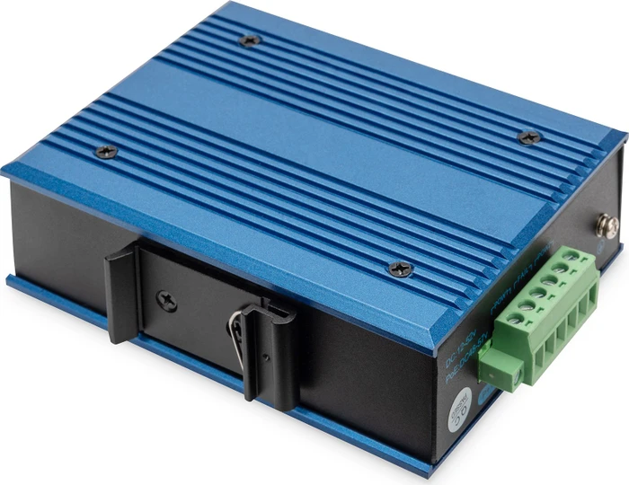 Digitus DN-65 Industrial Railmount Switch, 4x RJ-45, 1x SFP
