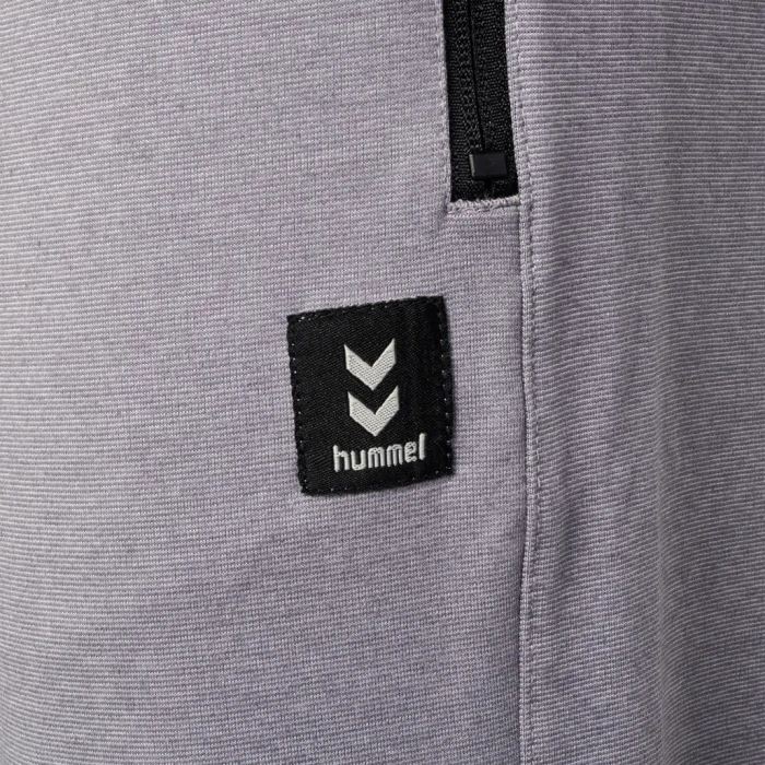 hummel MT Interval Tapered Trainingshose lang grey melange (Herren)