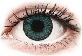 Alcon FreshLook Colorblends Farblinse brilliant blue, +0.00 Dioptrien, 2 Stück