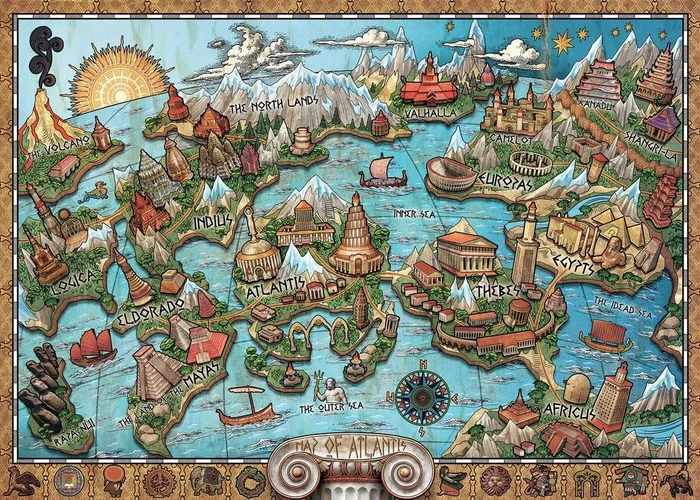 Ravensburger Puzzle Geheimnisvolles Atlantis