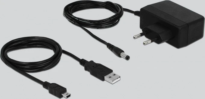 DeLOCK USB-Hub, 10x USB-A 2.0, USB 2.0 Mini-B [Buchse]