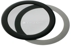DEMCiflex Staubfilter 92mm rund schwarz/schwarz