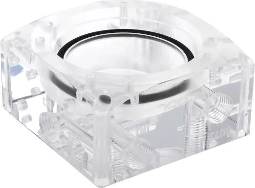 Alphacool Eisdecke D5 Pumpenaufsatz V3, G1/4 Acryl