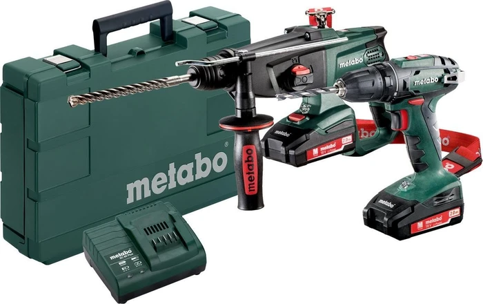 Metabo Combo Set 2.3.2 Akku-Maschinenset inkl. Koffer + 2 Akkus 2.0Ah