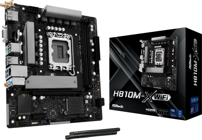 ASRock H810M-X WiFi (Intel 1851)