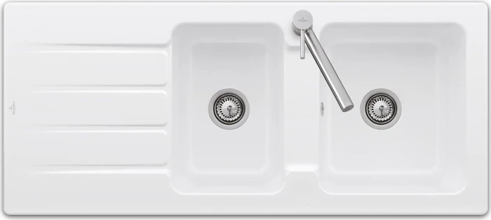 Villeroy & Boch Architectura 1160x510mm Einbau Becken reversibel stone white