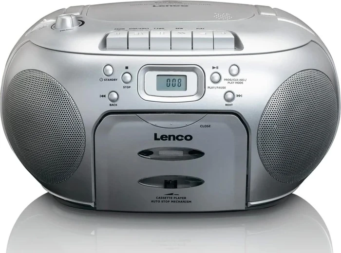 Lenco SCD-420 silber