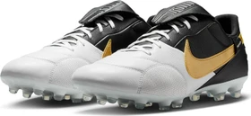 Nike Premier 3 FG Low-Top white/black/metallic gold (Herren)