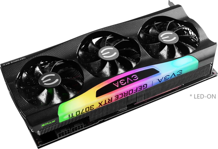 EVGA GeForce RTX 3070 Ti FTW3 Ultra Gaming, 8GB GDDR6X, HDMI, 3x DP