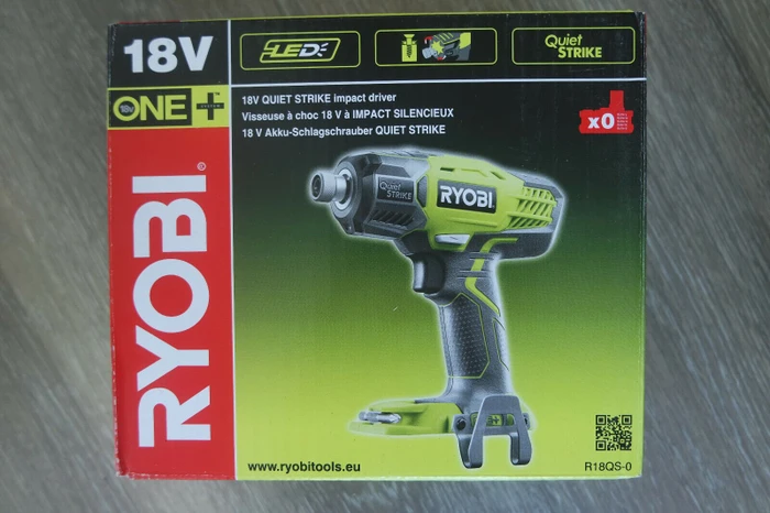 Ryobi R18QS-0 Quiet Strike Akku-Schlagschrauber solo