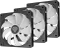 Natec Genesis Oxal 120 ARGB, schwarz, 120mm, 3er-Pack Vorschaubild