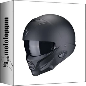 Scorpion EXO-Combat II Solid matt schwarz