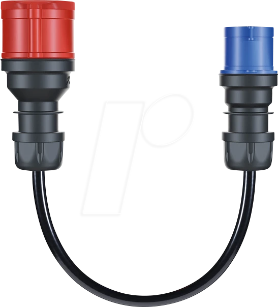 go-eCharger Adapter Gemini flex 11 kW auf CEE rot 32 A