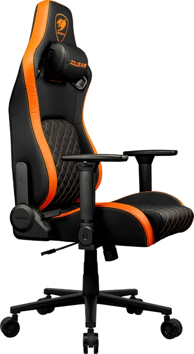 Cougar Defensor CGR-DFL-ORB Gamingstuhl, schwarz/orange
