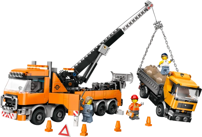 LEGO City - Schwerlast-Abschleppwagen mit Kran