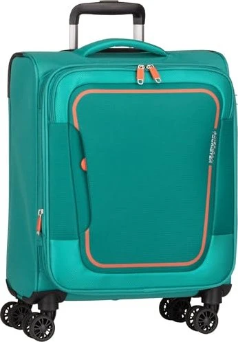 American Tourister Pulsonic Trolley mit 4 Rollen 55cm stone teal