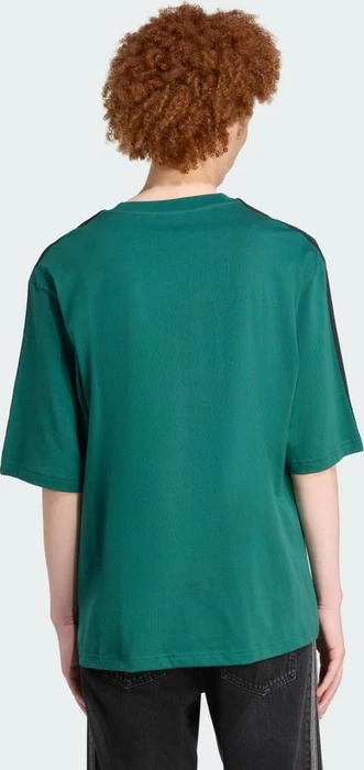 adidas Adicolor Oversized T-Shirt kurzarm aurora ivy/black (Herren)