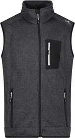 CMP Knit Tech Weste nero/glacier (Herren)