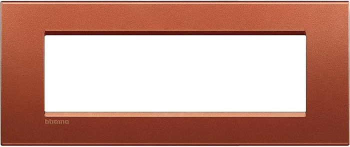 Bticino Livinglight Abdeckrahmen 1-fach, brick