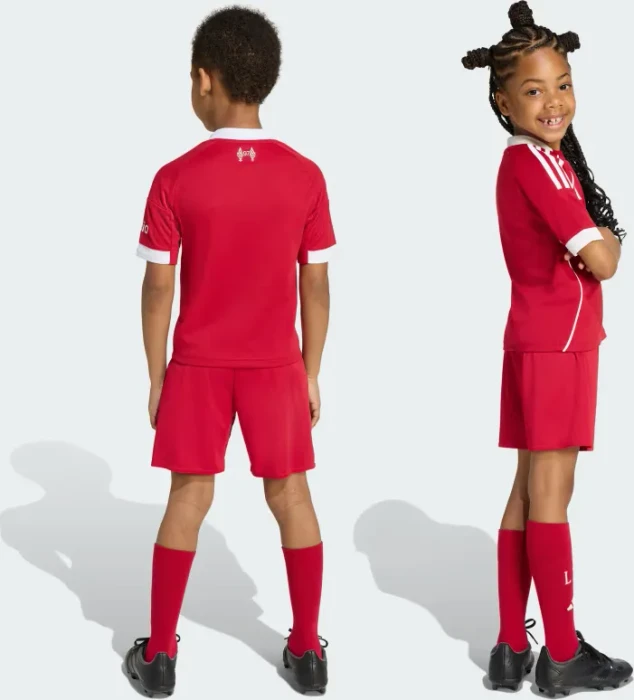 adidas Liverpool FC 2025/2026 Heimausrüstung (Junior)