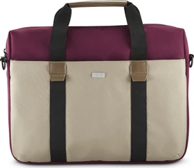 Hama Silvan 15.6"-16.2" Laptop-Tasche, bordeaux/beige