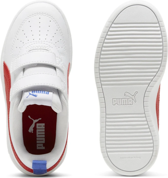 Puma Rickie V puma white/for all time red/dazzling blue (Junior)