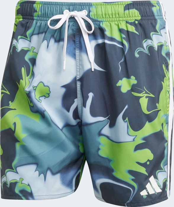 adidas Tie-Dye 5-Inch Badeshorts aurora ink/white (Herren)