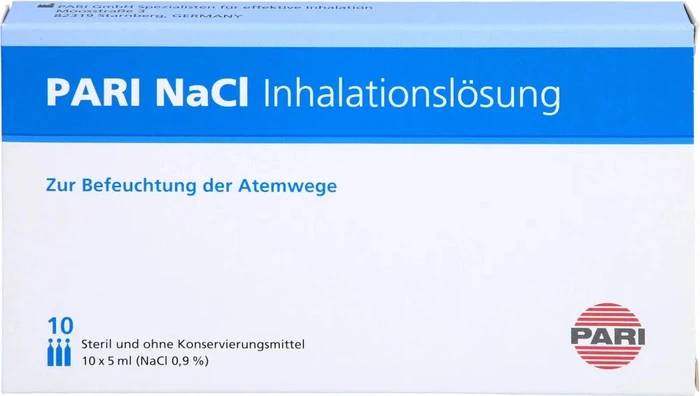 Pari NaCl 0.9% Inhalationslösung Ampullen, 50ml (10x 5ml)