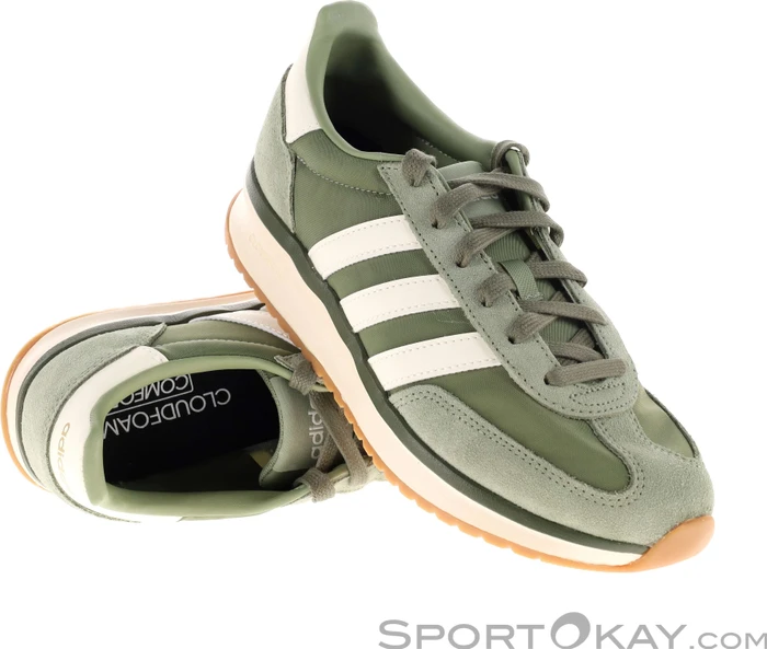adidas Run 70s 2.0 tent green/off white/olive strata (Damen)